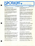 SLCC Administrative Newsletters 1981-09-18