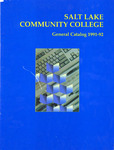 General College Catalog 1991-1992 by Salt Lake Community College